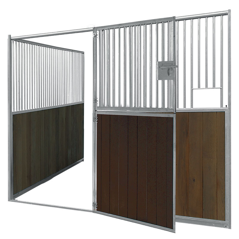 Offene vordere Schwingtür